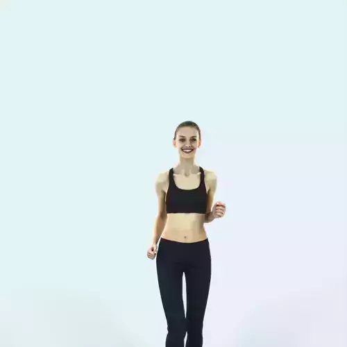 Beauty 03B Jogging Sports Running Woman