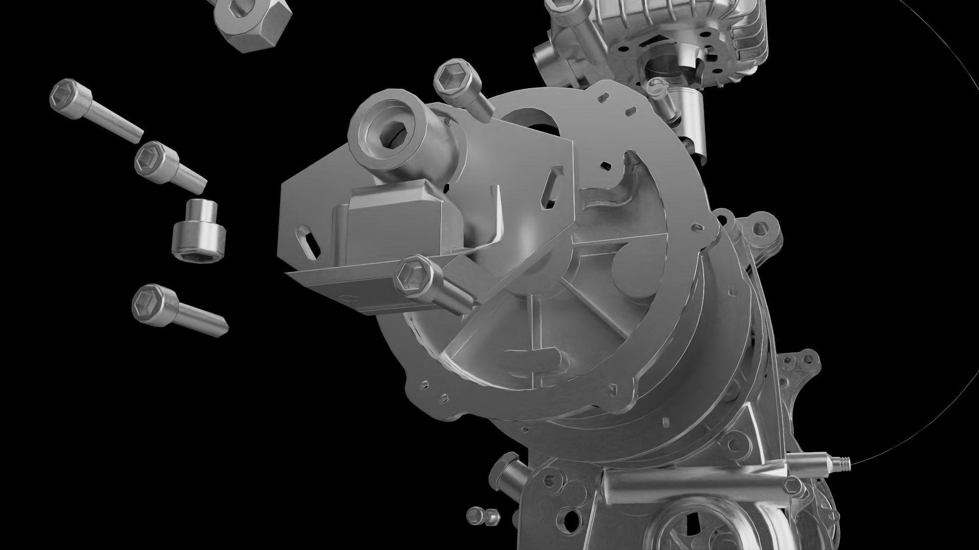06-50CC  engines 3D print model_6