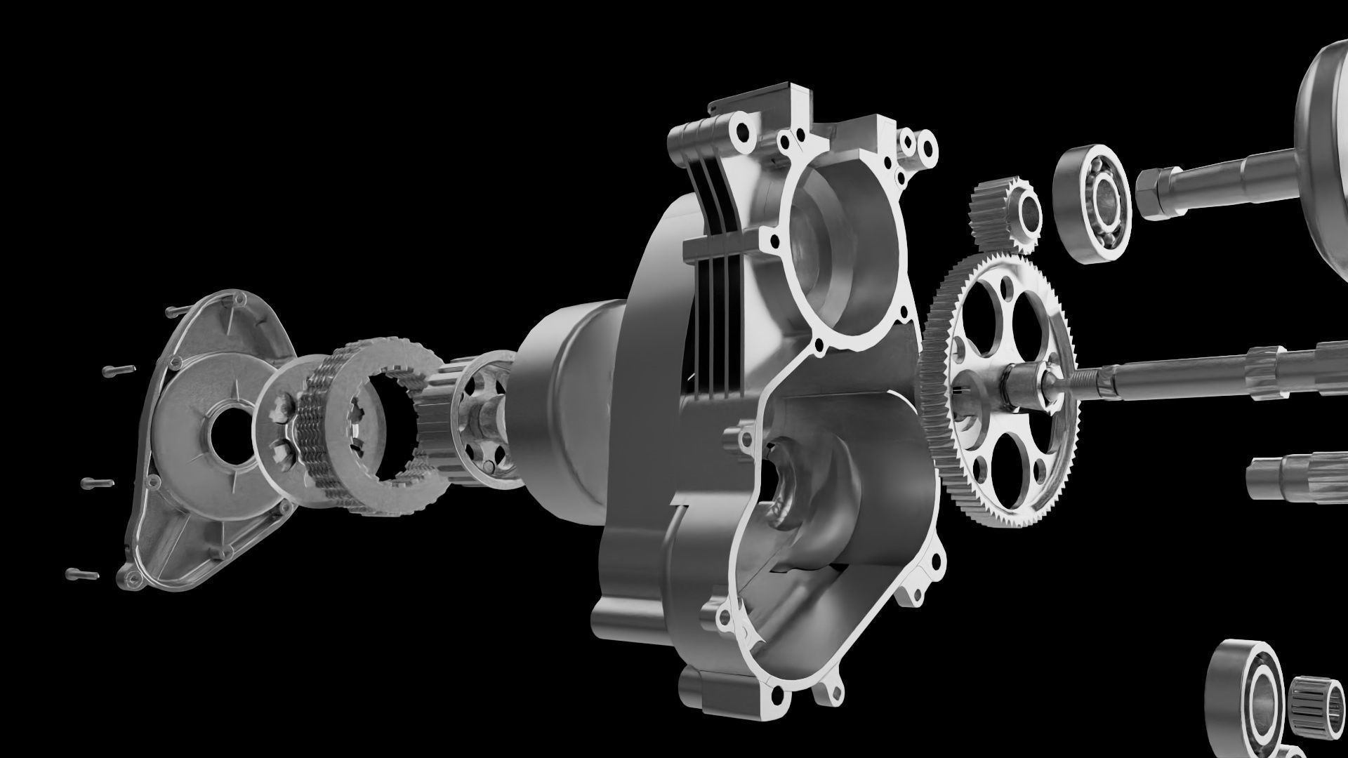 06-50CC  engines 3D print model_3