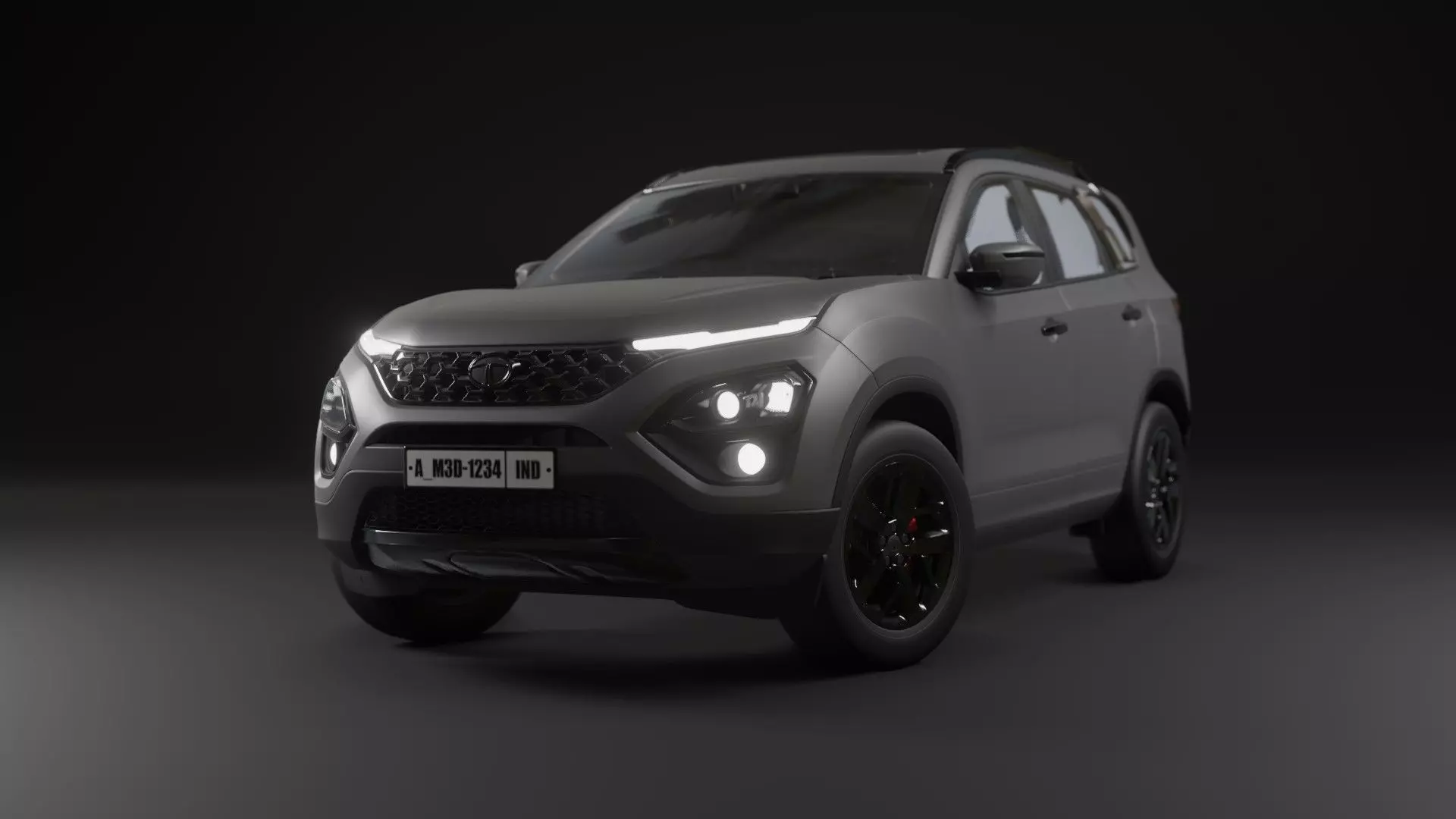 Tata safari 3D model_0