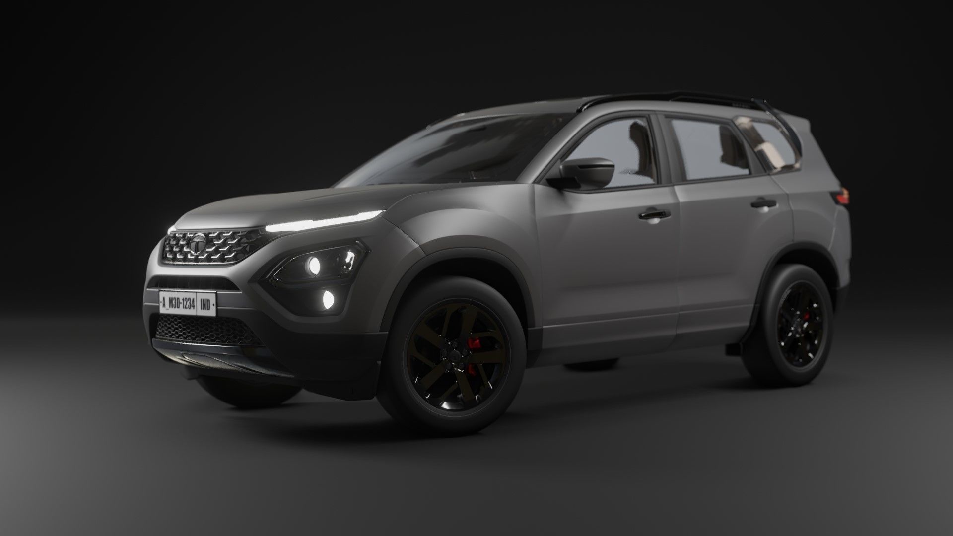 Tata safari 3D model_6