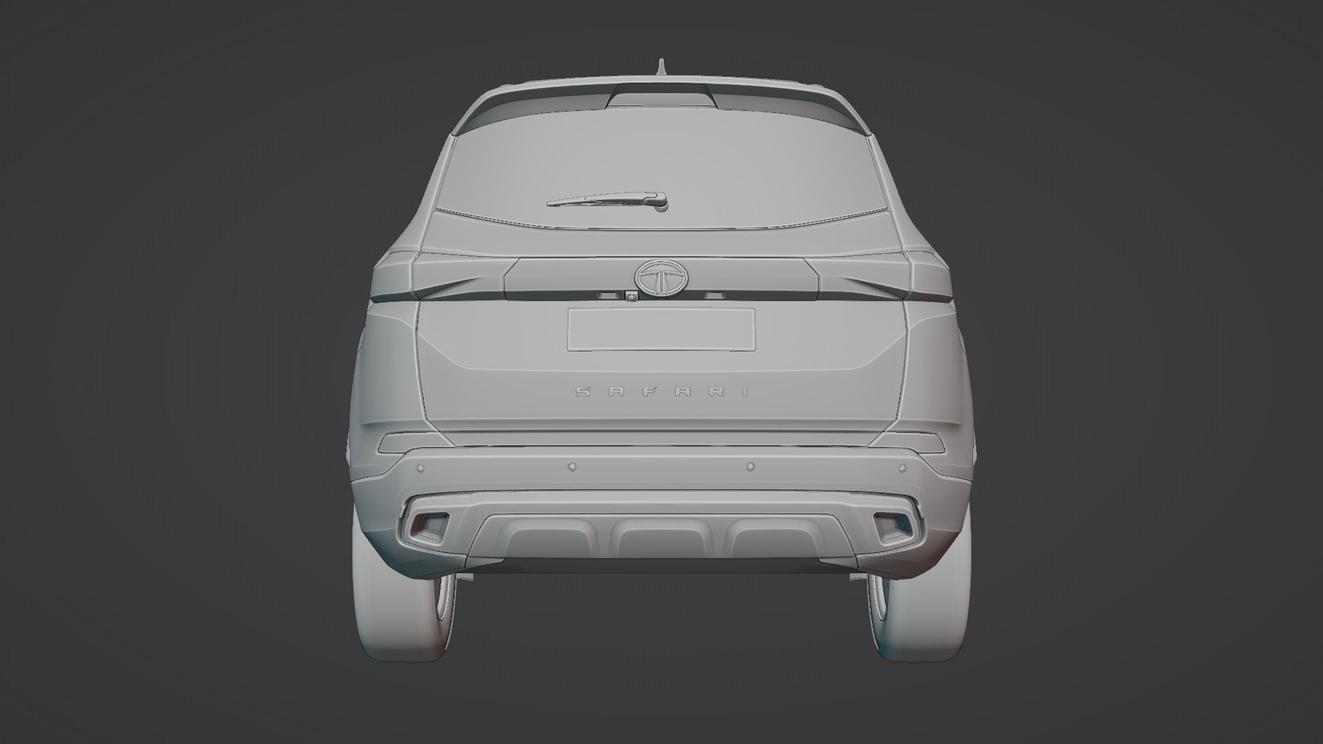Tata safari 3D model_14