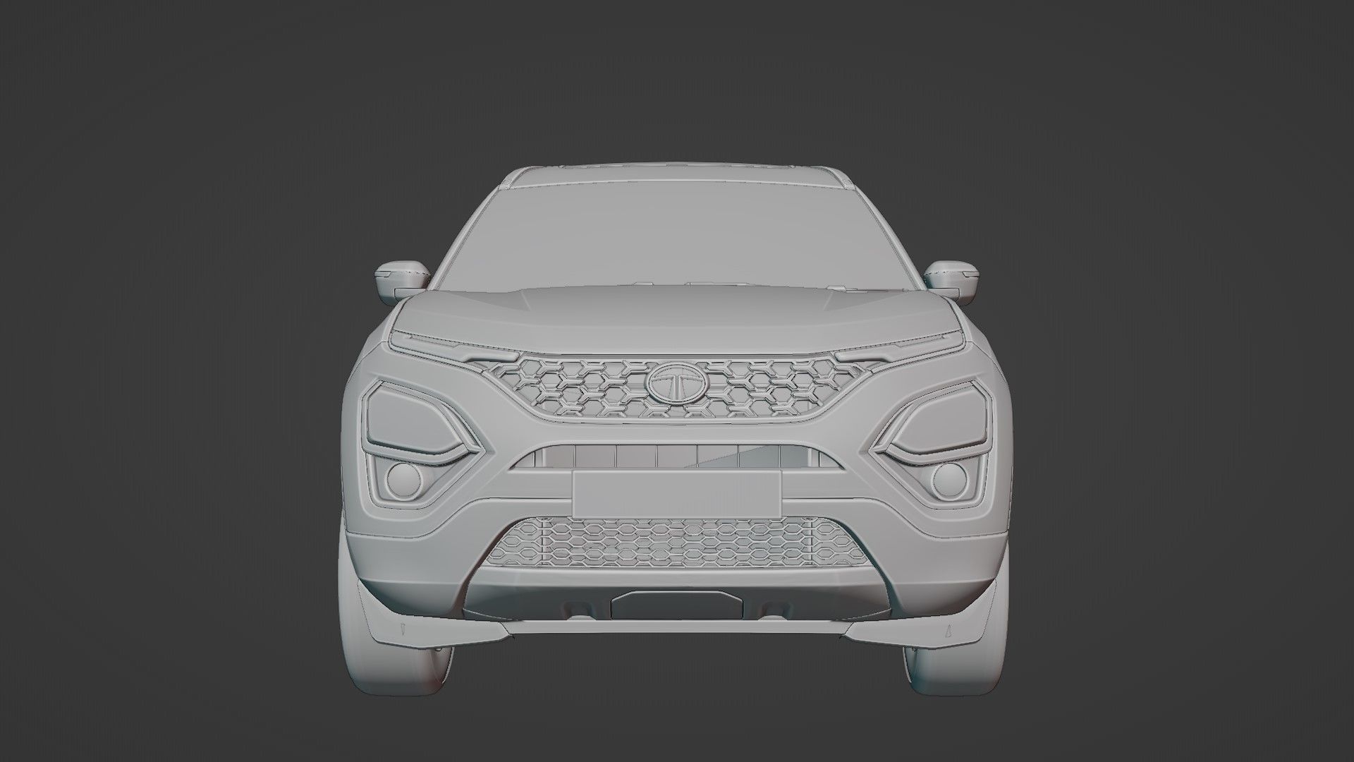 Tata safari 3D model_12