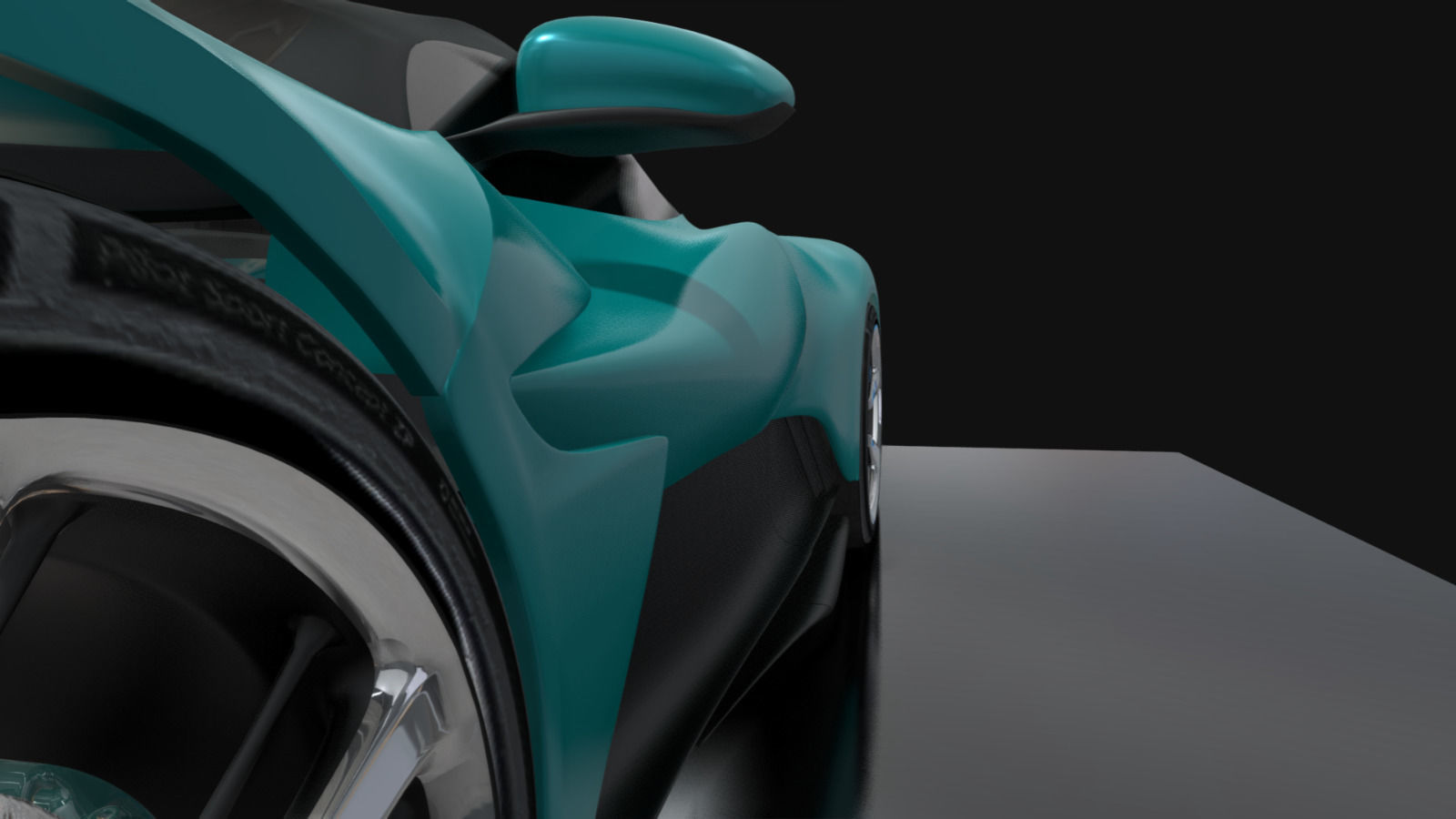 Aston Martin Valhalla 2023 3D model_9