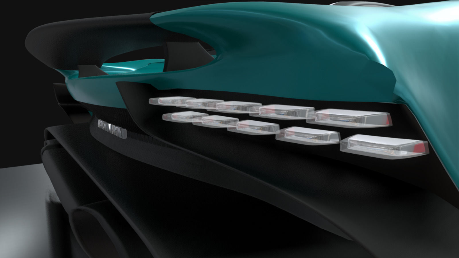 Aston Martin Valhalla 2023 3D model_11