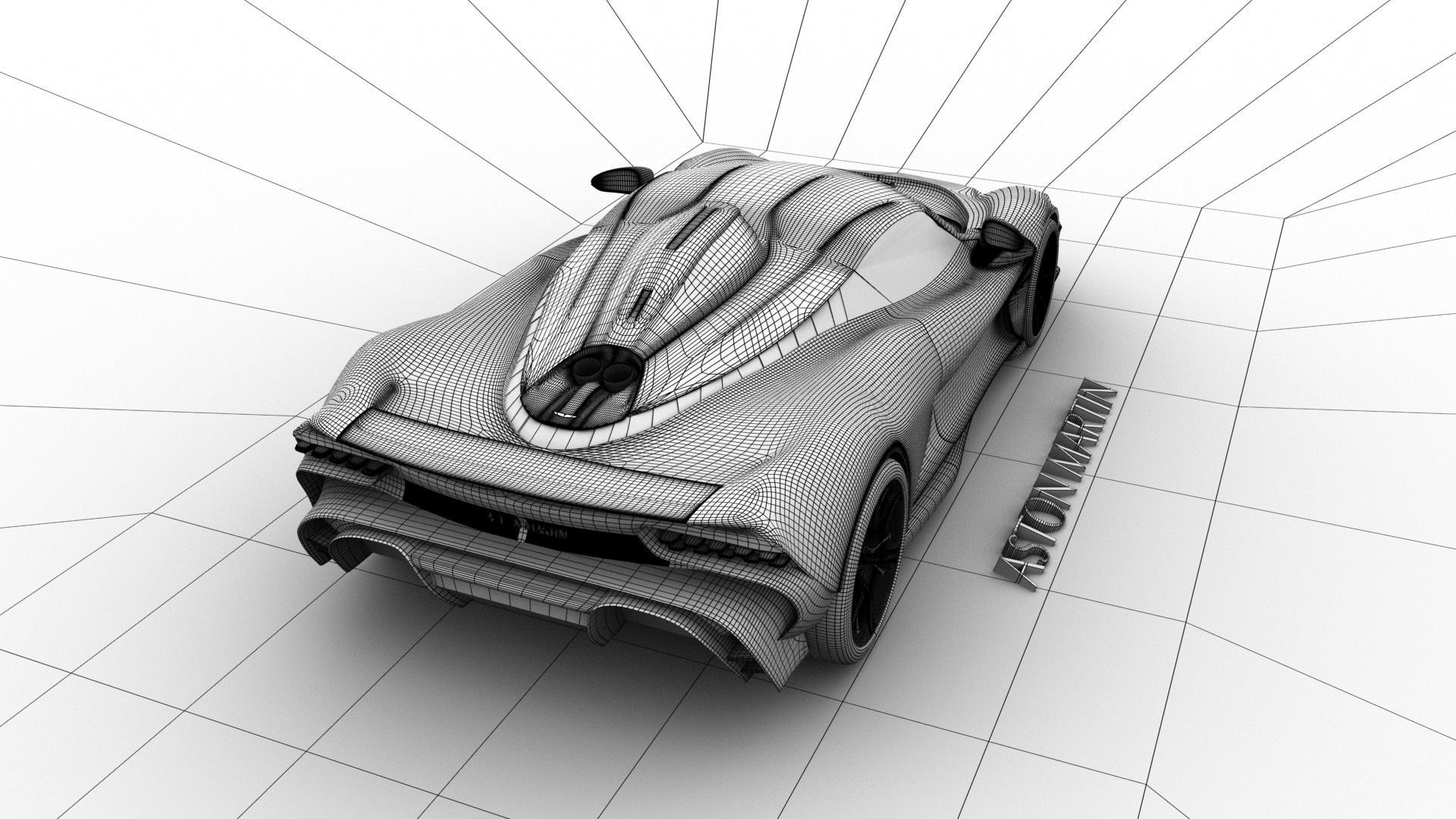 Aston Martin Valhalla 2023 3D model_14