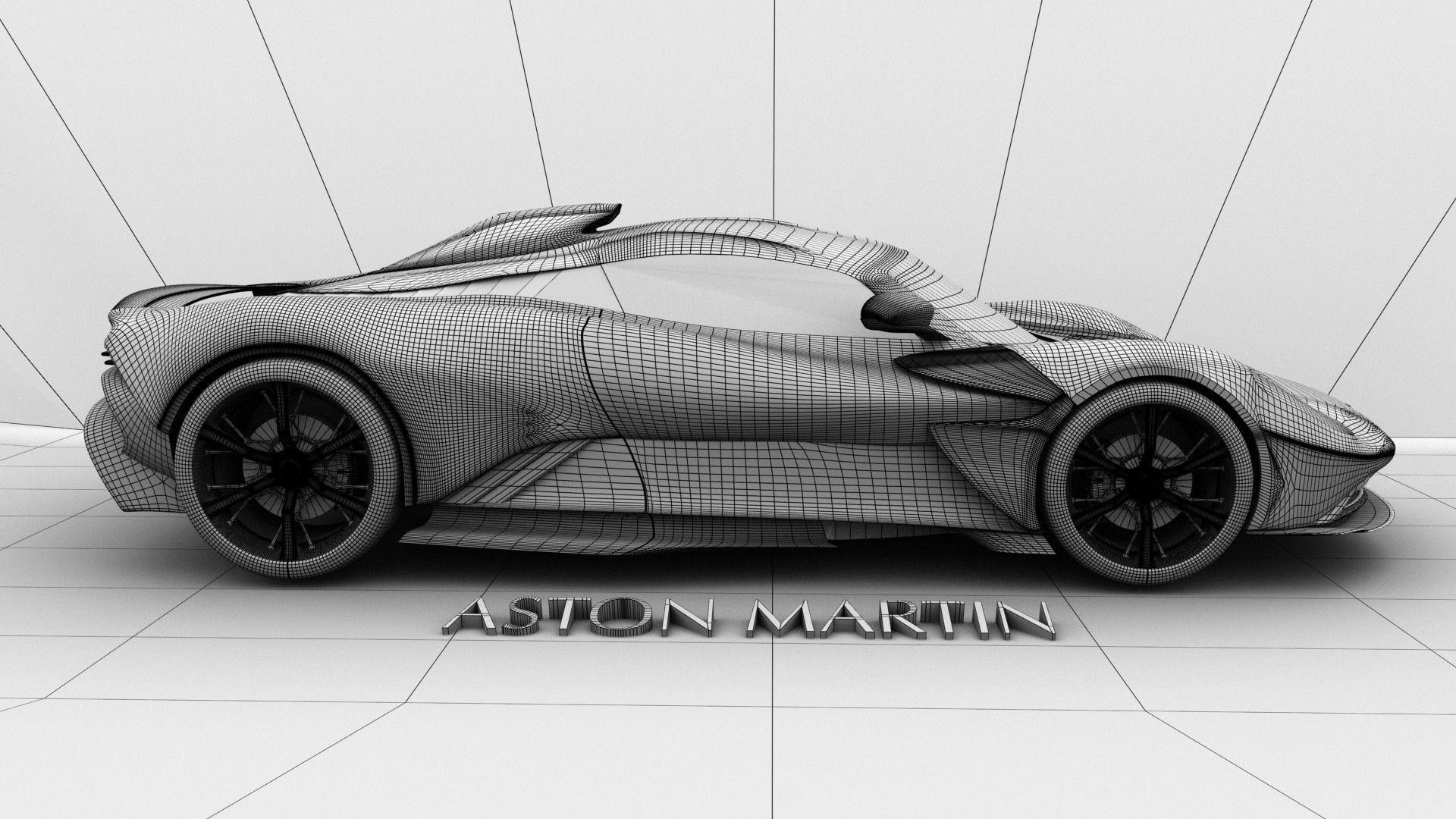 Aston Martin Valhalla 2023 3D model_13