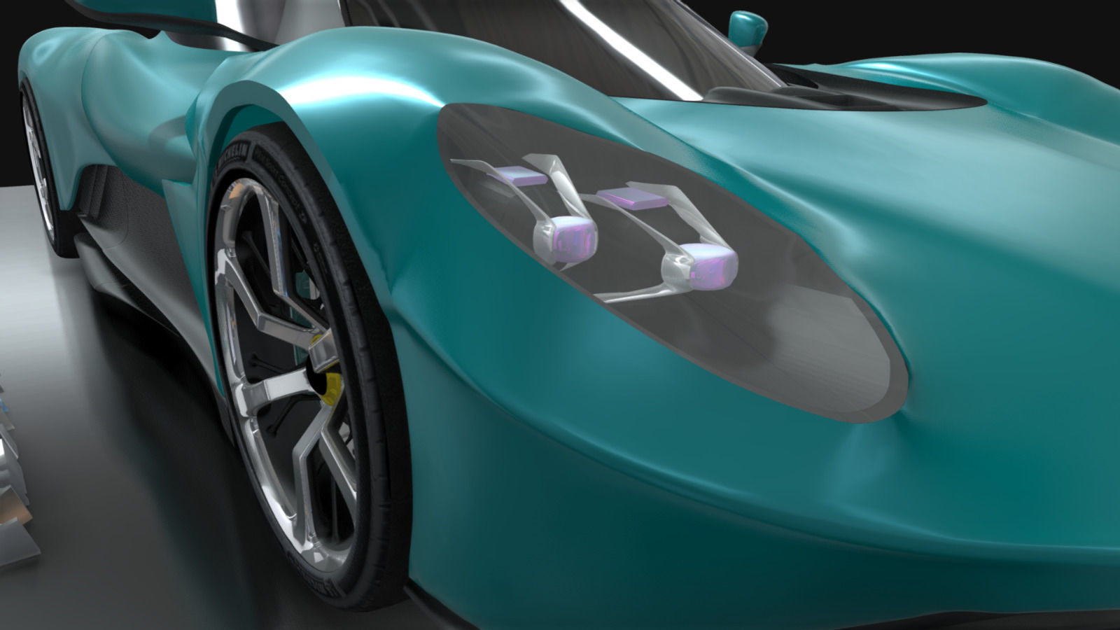 Aston Martin Valhalla 2023 3D model_2