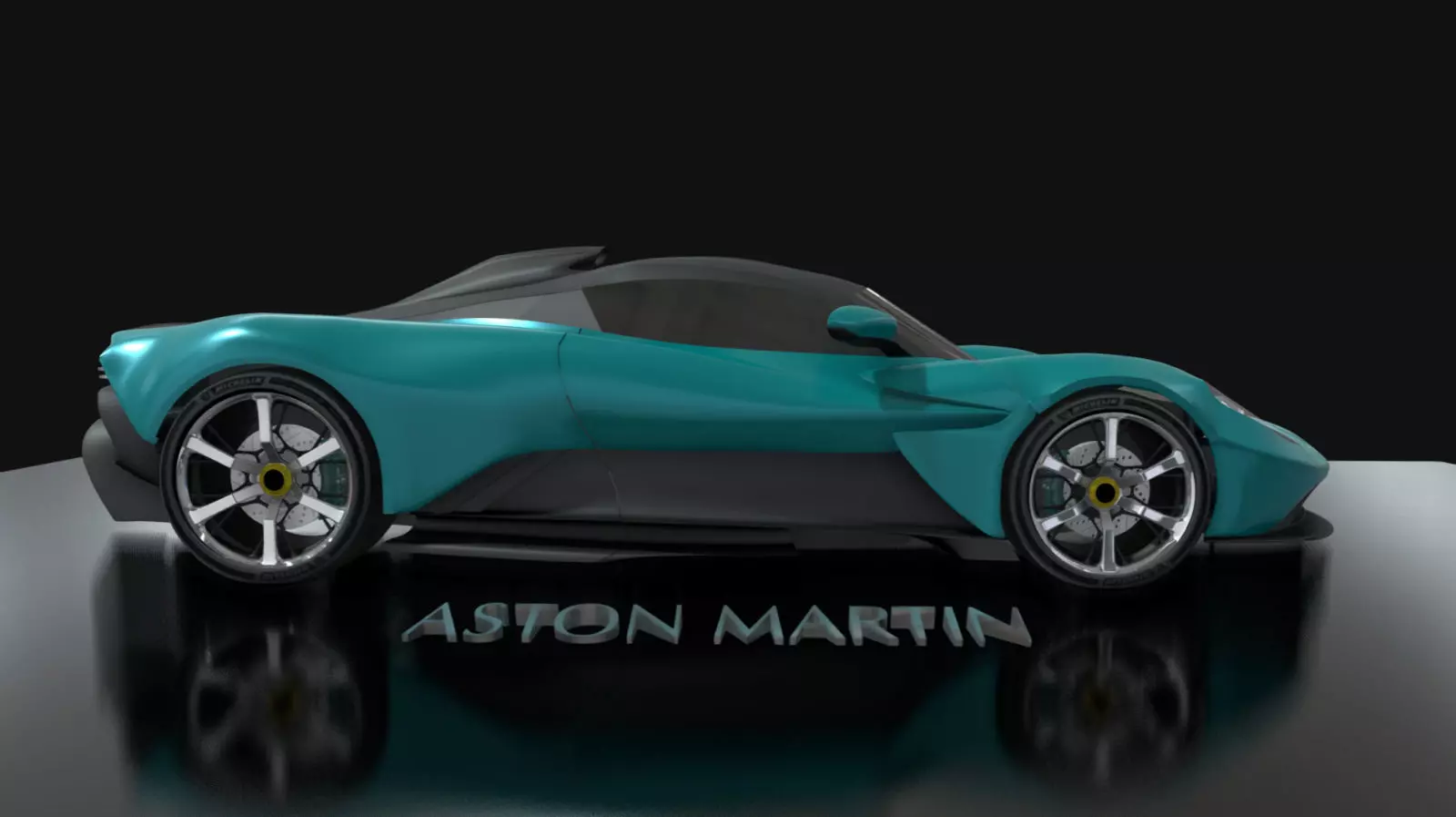 Aston Martin Valhalla 2023 3D model_0