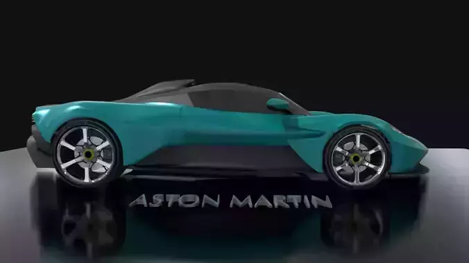 Aston Martin Valhalla 2023 3D model