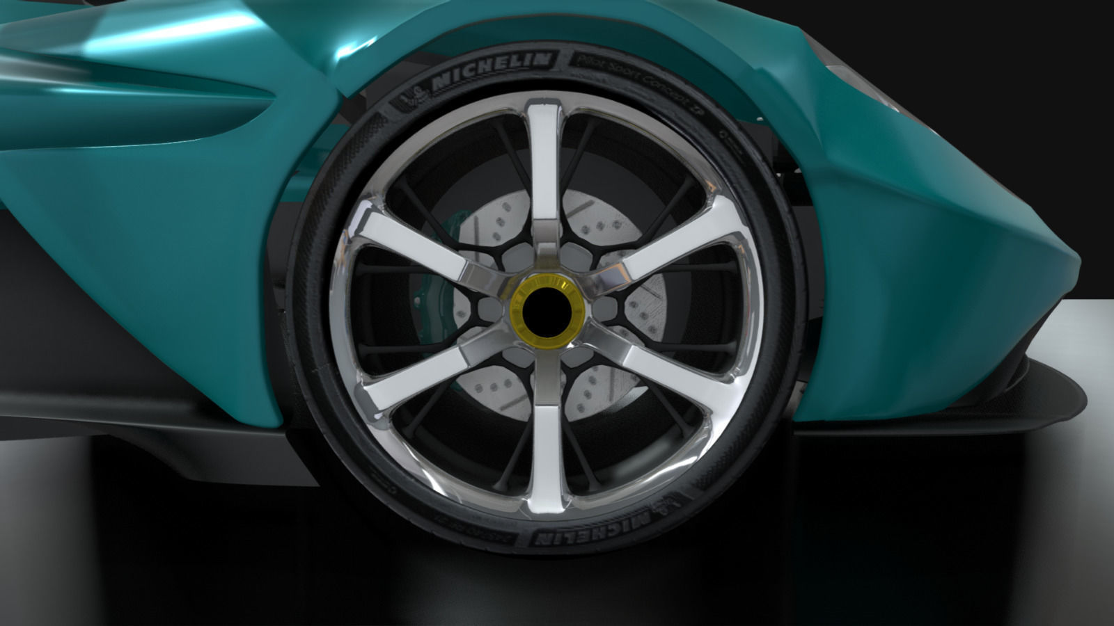 Aston Martin Valhalla 2023 3D model_3