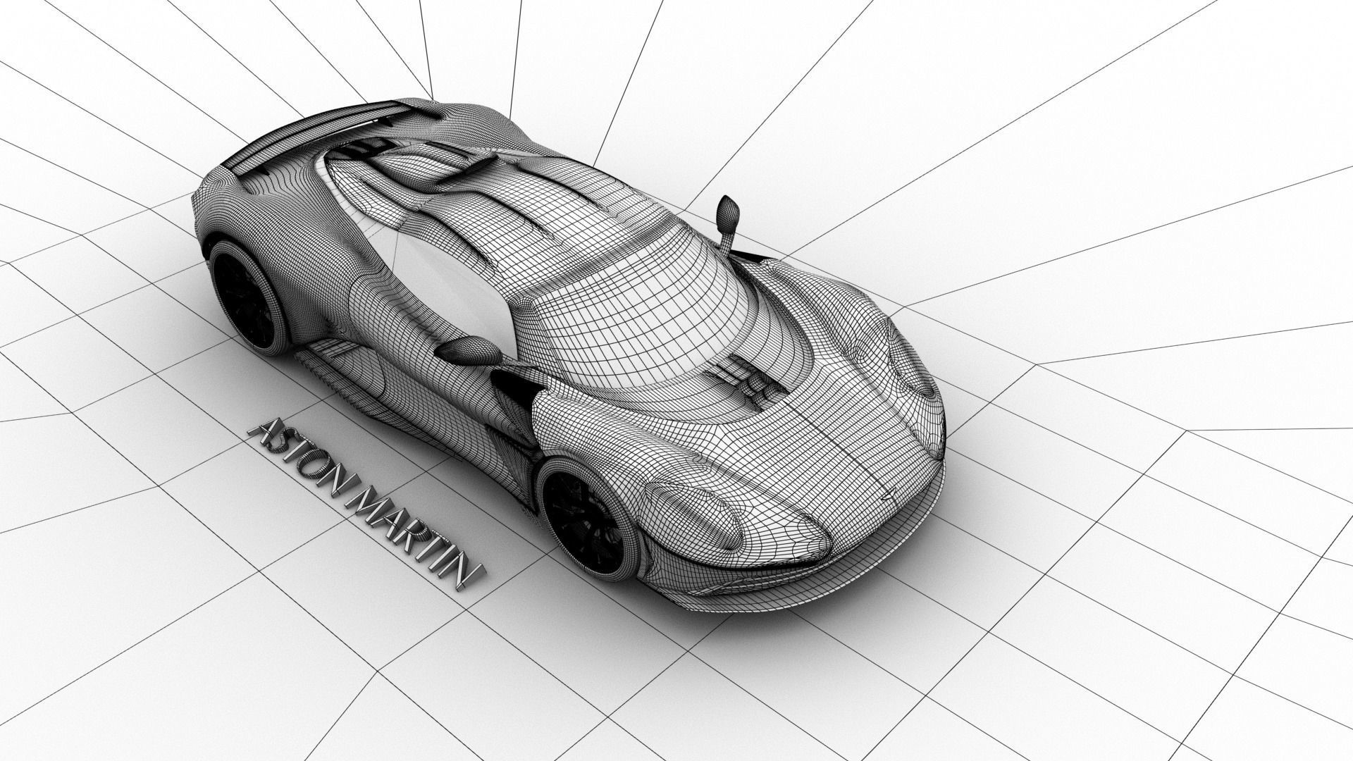 Aston Martin Valhalla 2023 3D model_12