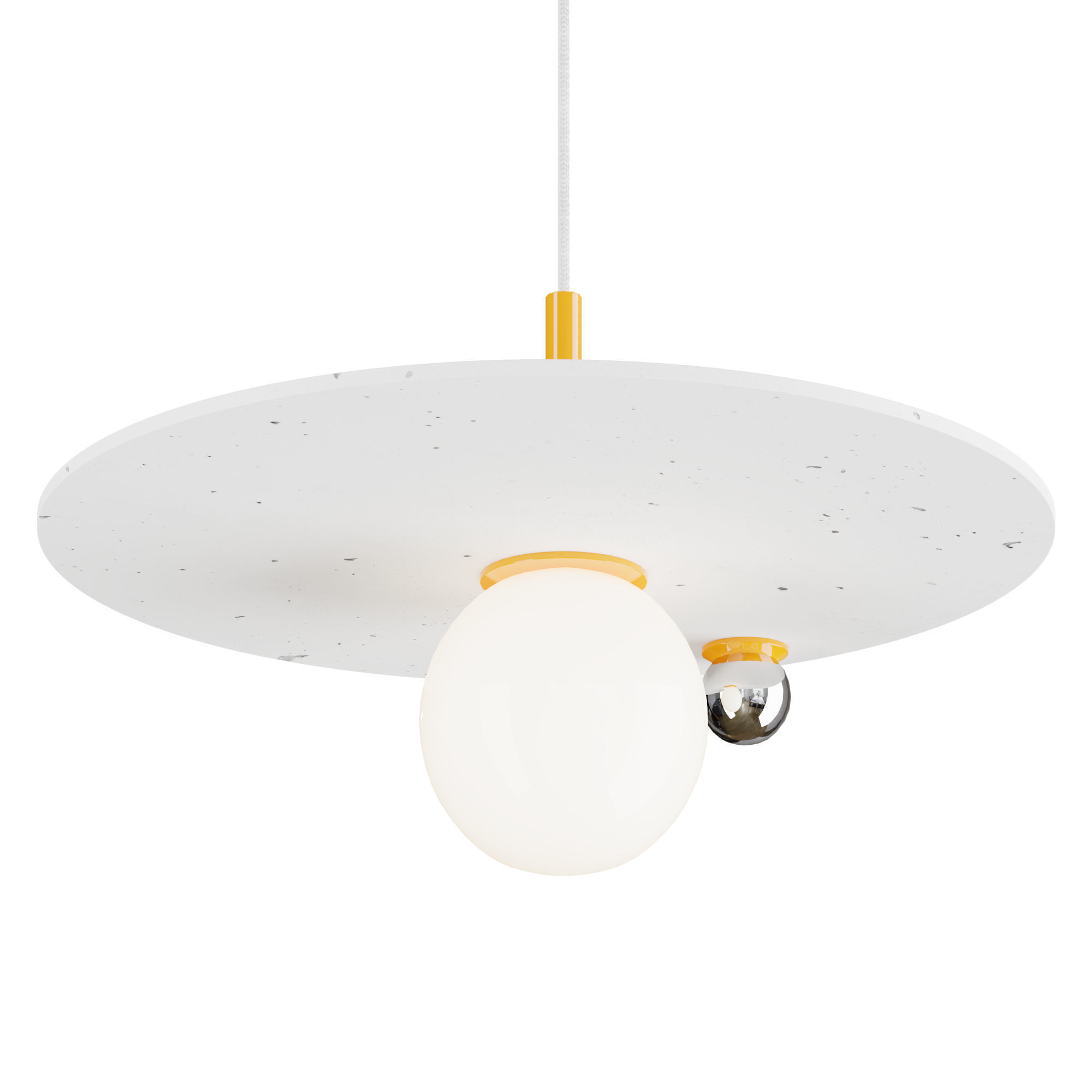 Swedish Ninja PLUTO BIG Hanging lamp 3D model_1