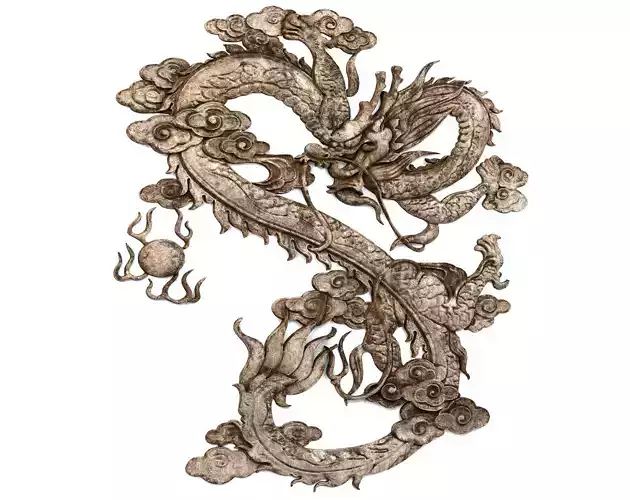 Dragon Ornament Vol 05-4 3D model