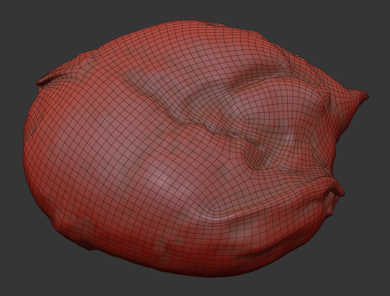 Meringue 3D model_6