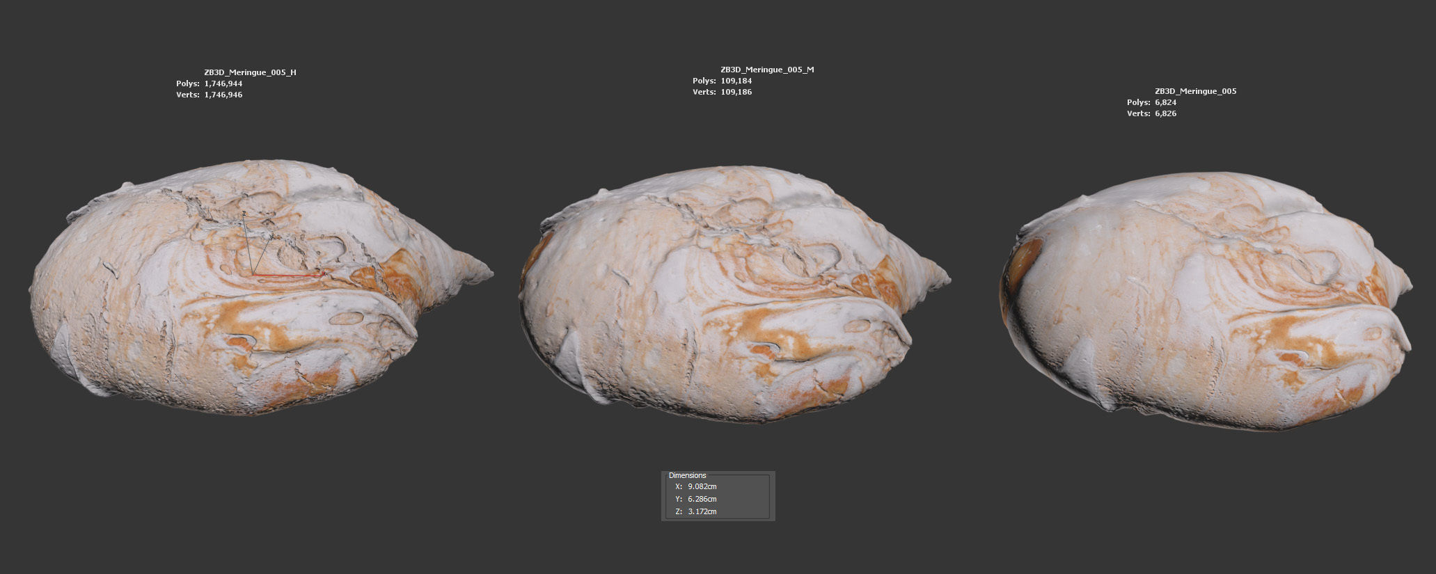 Meringue 3D model_5