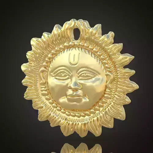 Pendant model 3D 0176 printable model14