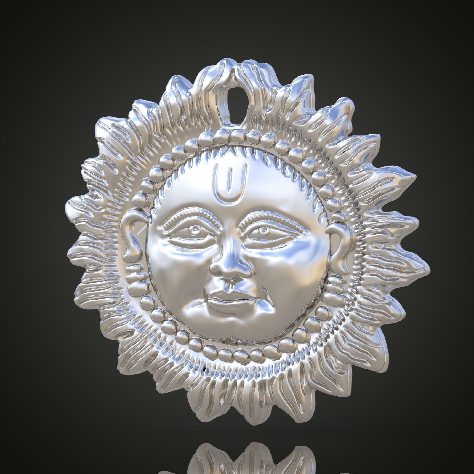 Pendant model 3D 0176 printable model14 3D print model_1