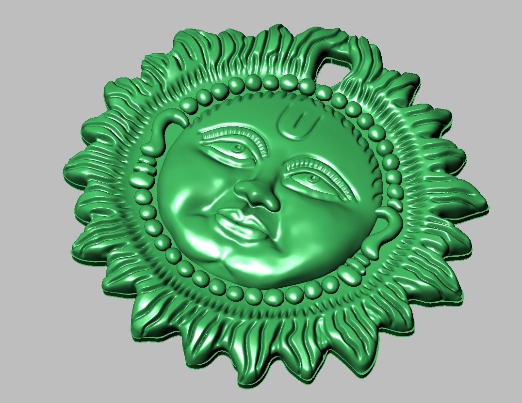 Pendant model 3D 0176 printable model14 3D print model_10