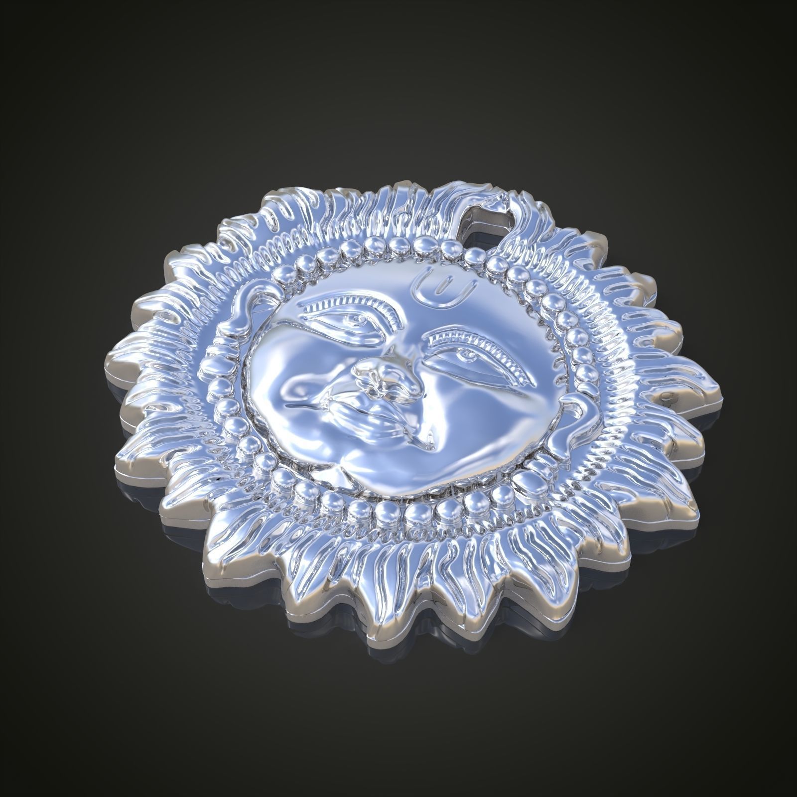 Pendant model 3D 0176 printable model14 3D print model_4