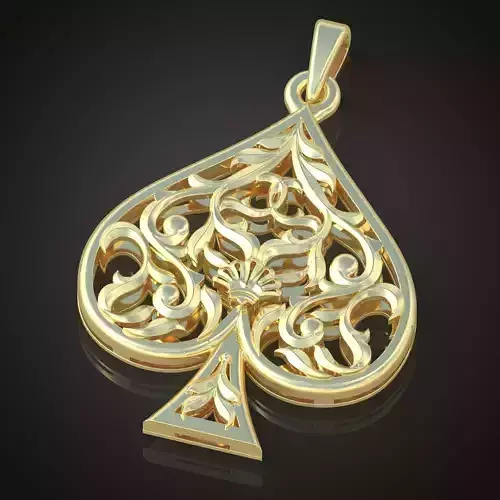 Pendant model 3D 0179 printable model