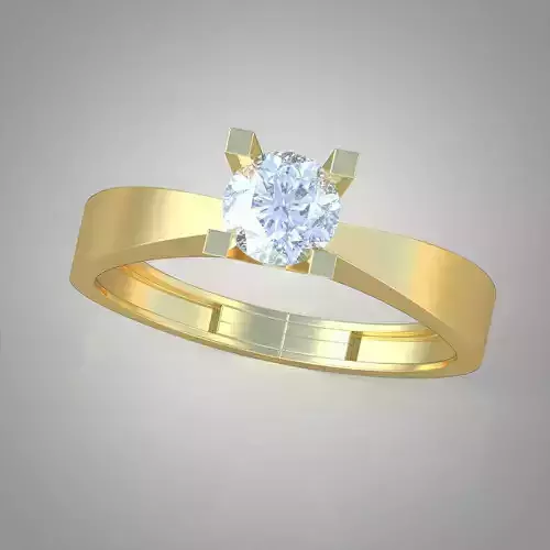 Diamond ring 0305 3D printable model  Free 3D print model