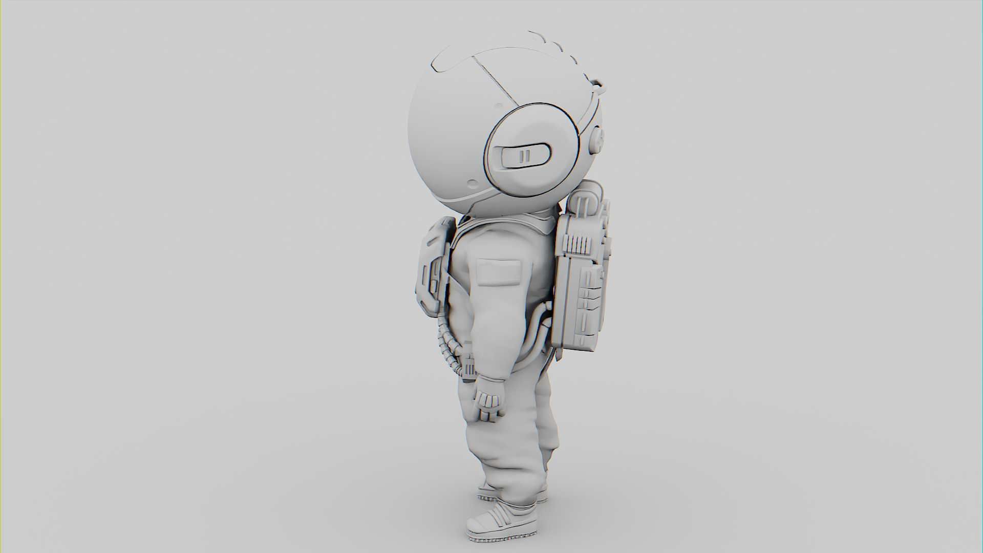 TOON ASTRONAUT JEREMY RIGGED 3D model_31
