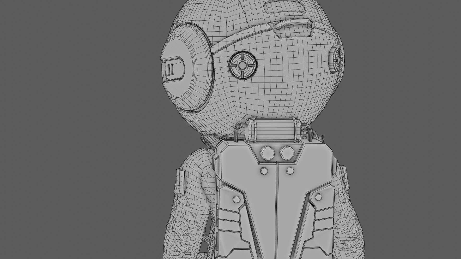 TOON ASTRONAUT JEREMY RIGGED 3D model_38