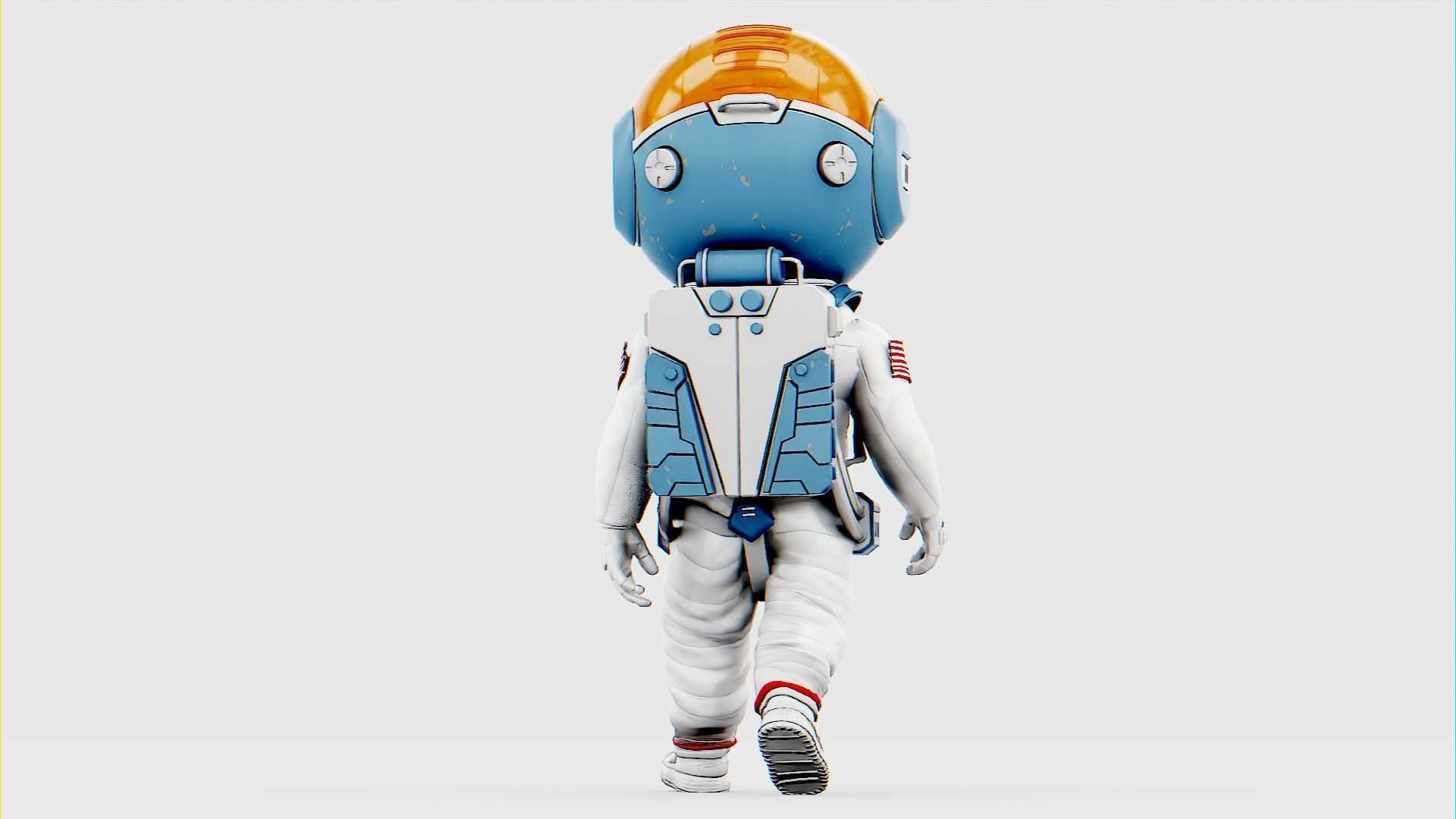 TOON ASTRONAUT JEREMY RIGGED 3D model_25