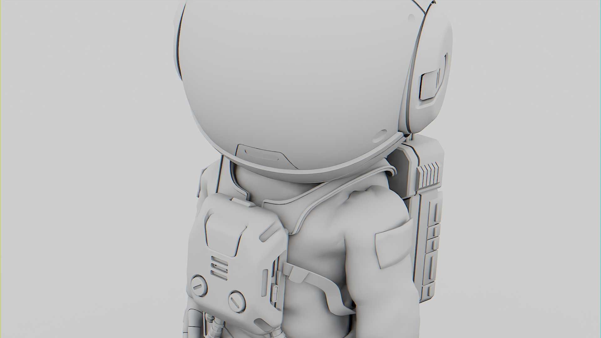 TOON ASTRONAUT JEREMY RIGGED 3D model_34