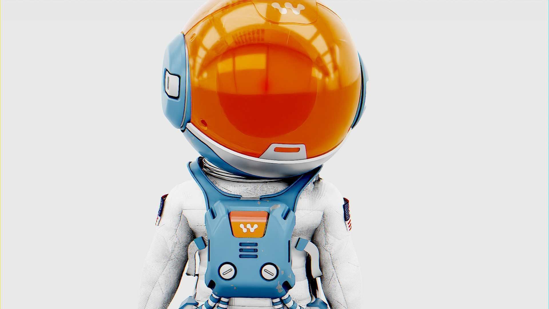 TOON ASTRONAUT JEREMY RIGGED 3D model_18