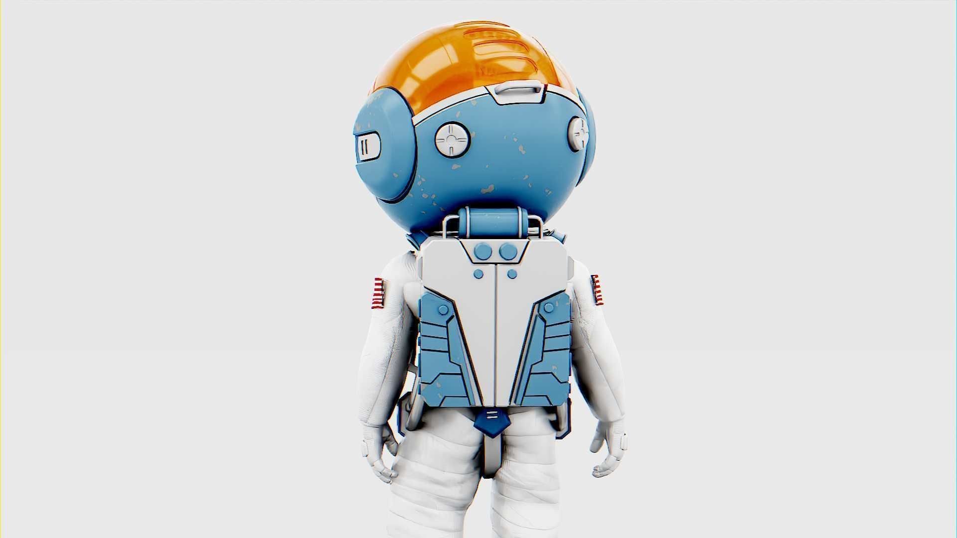 TOON ASTRONAUT JEREMY RIGGED 3D model_6