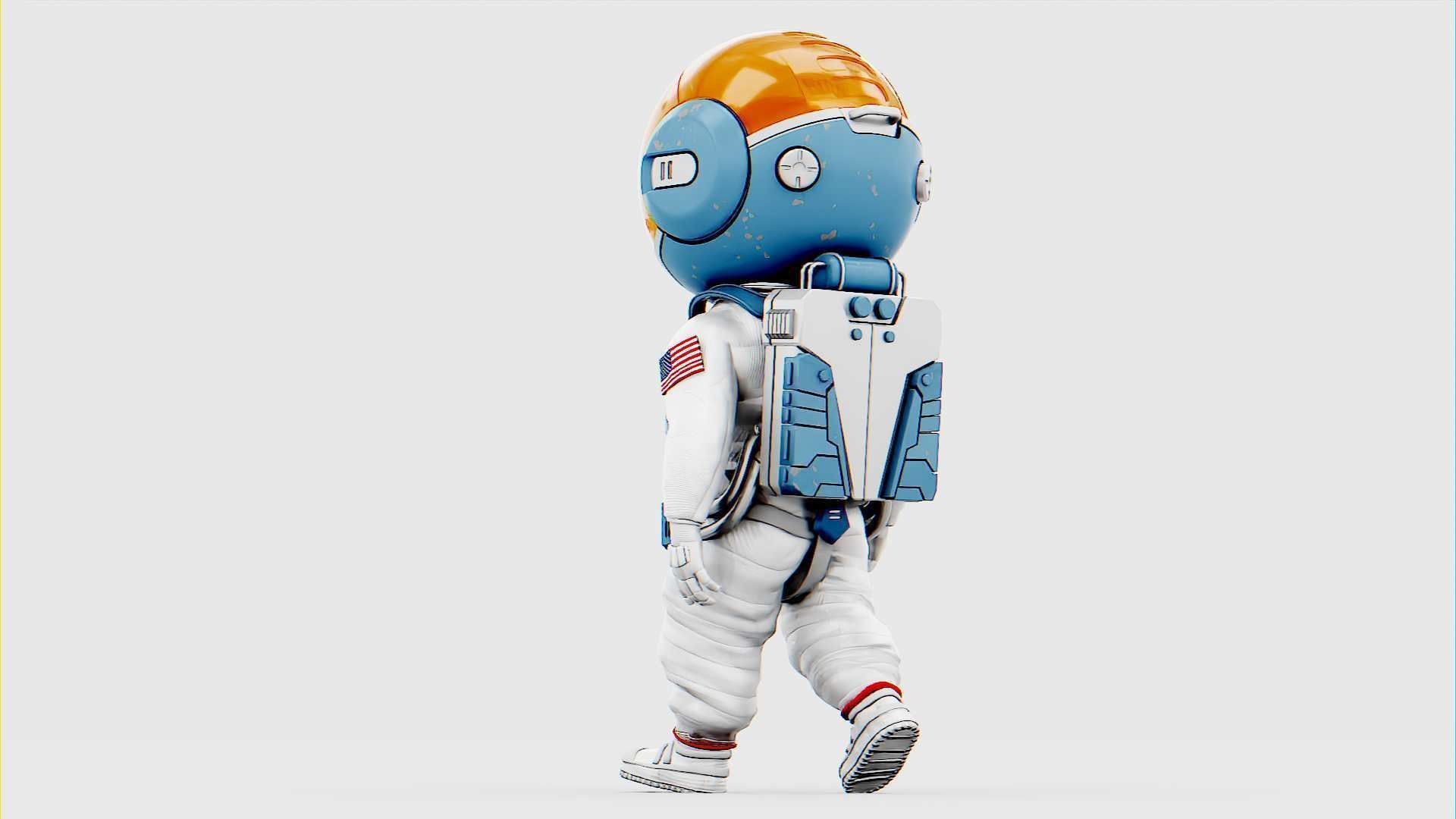 TOON ASTRONAUT JEREMY RIGGED 3D model_24