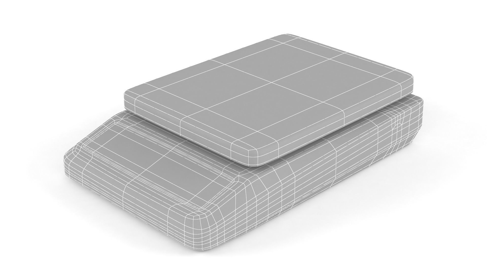 Kitchen Scale 3D model_8