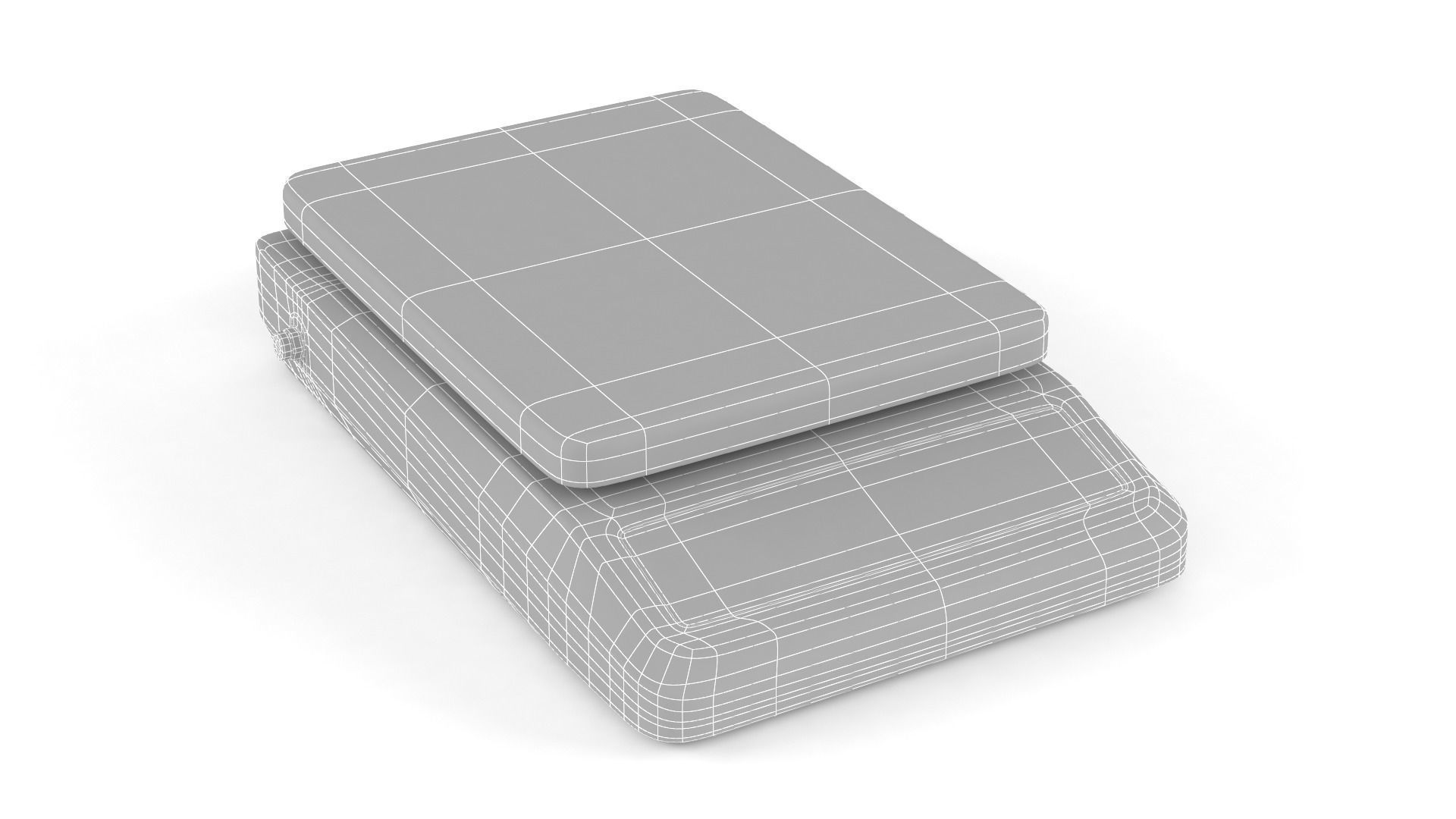 Kitchen Scale 3D model_5