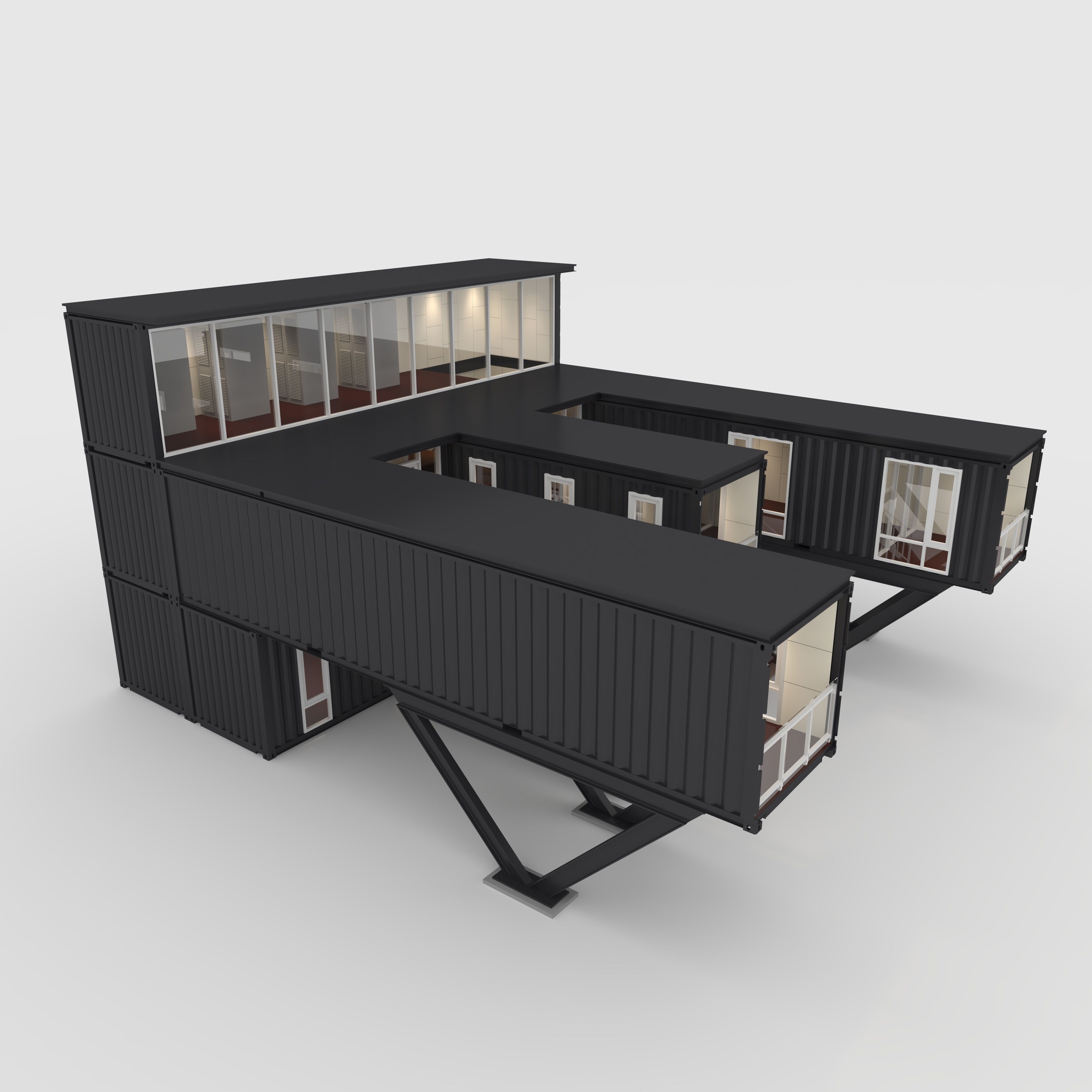 Container Office 2 3D model_20