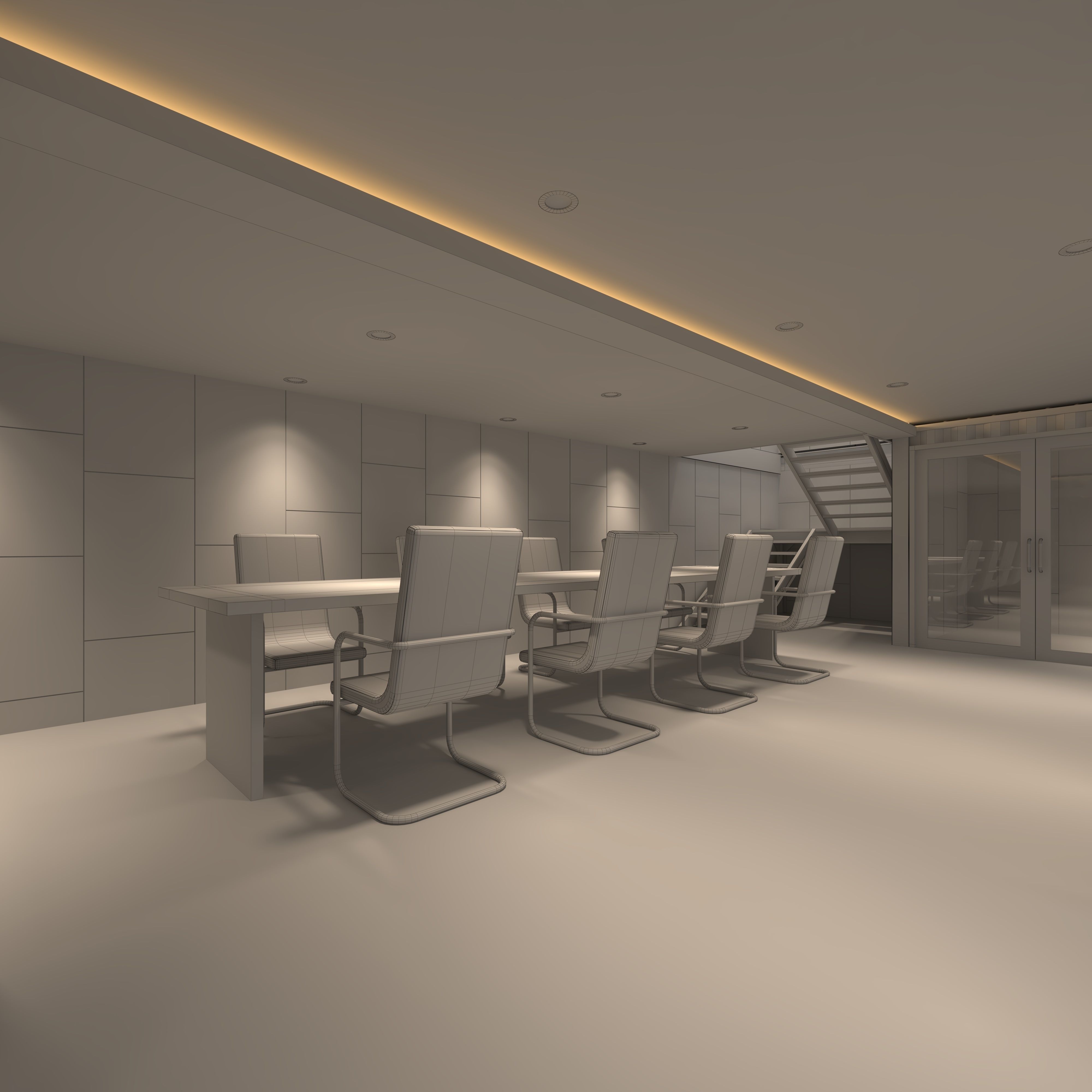 Container Office 2 3D model_11