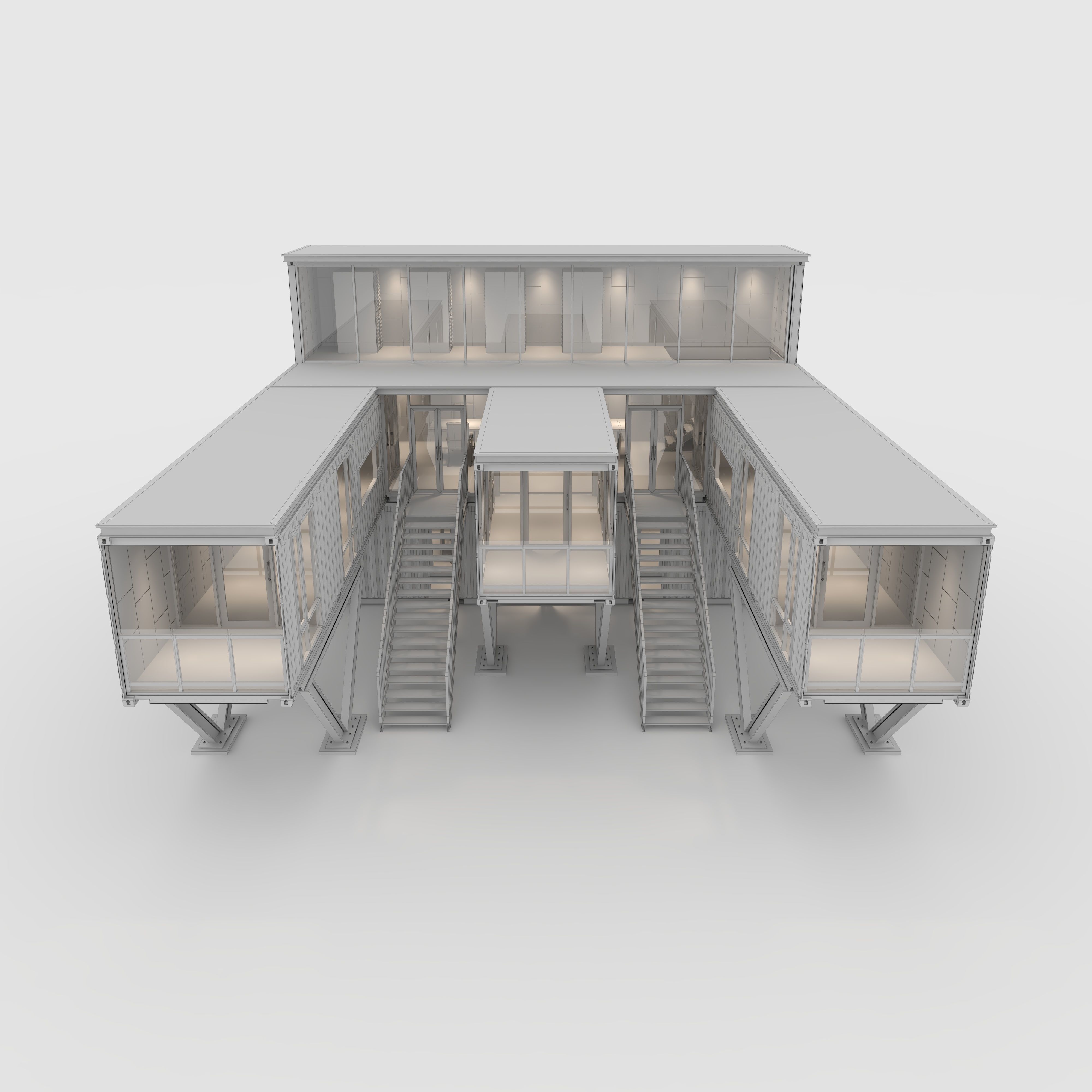 Container Office 2 3D model_15