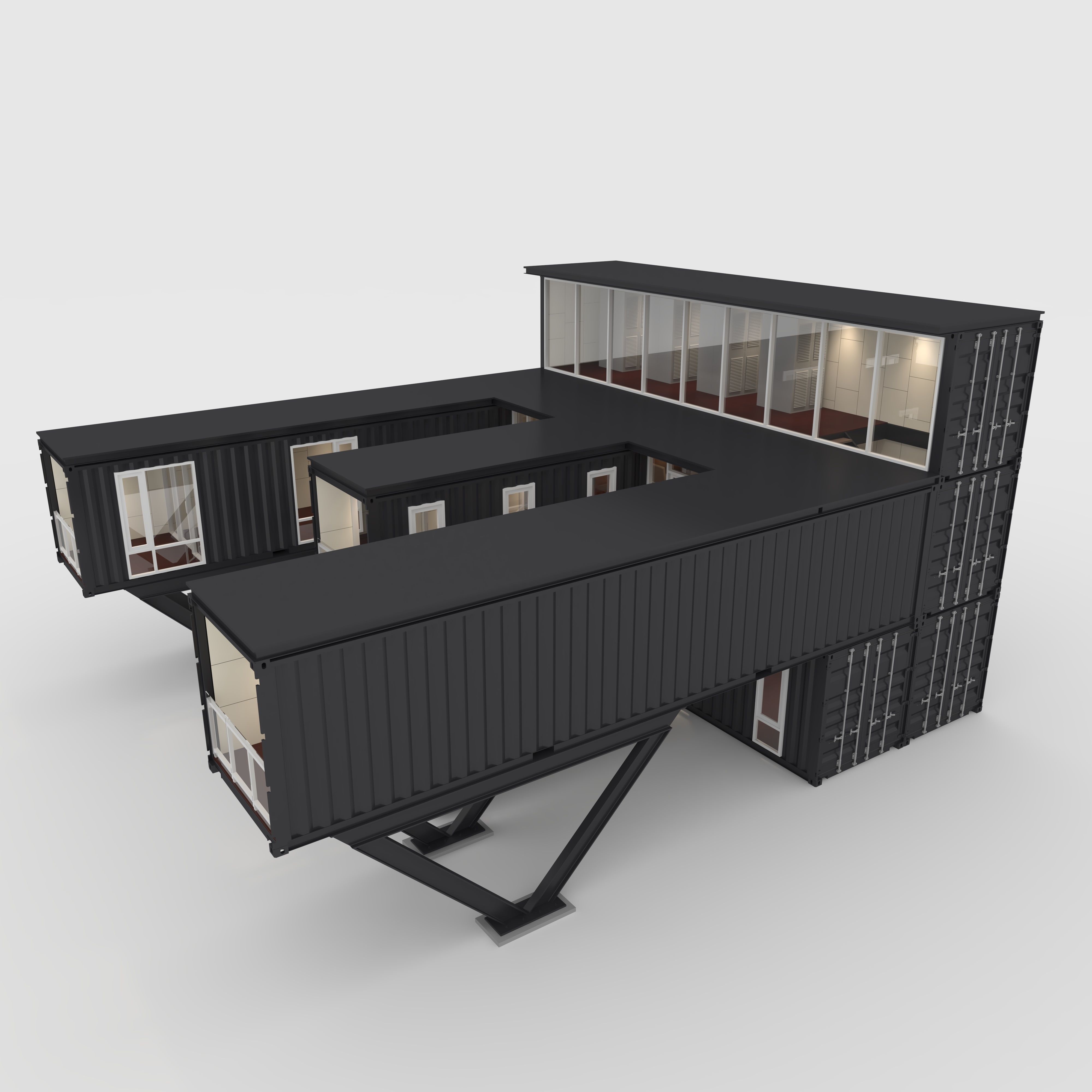 Container Office 2 3D model_18