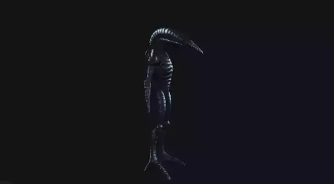 Zylorinax -  Sci-Fi Alien 3D model