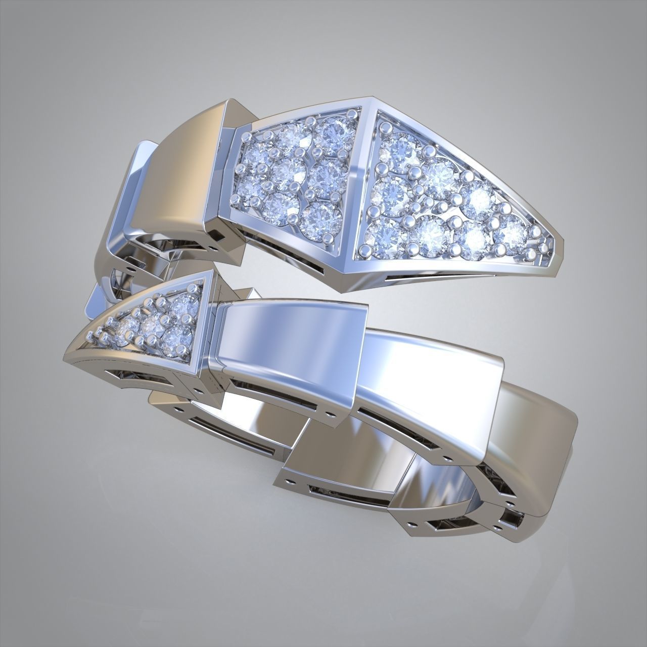 Snake ring 0317 3D printable model14 3D print model_3