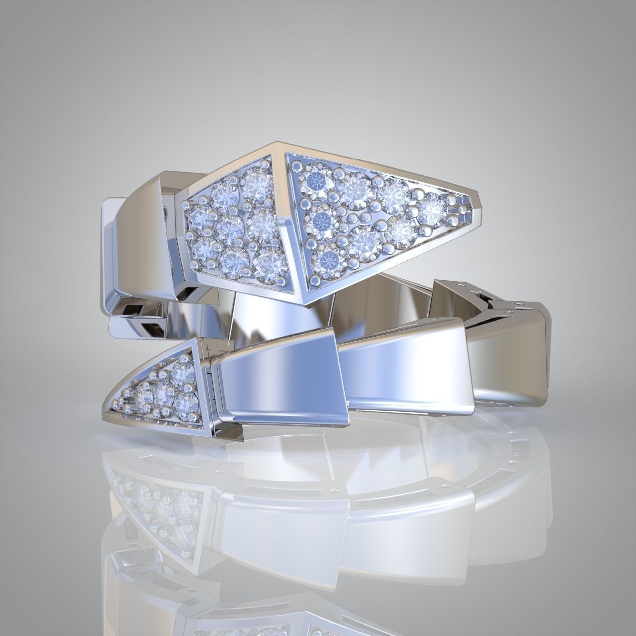 Snake ring 0317 3D printable model14 3D print model_6