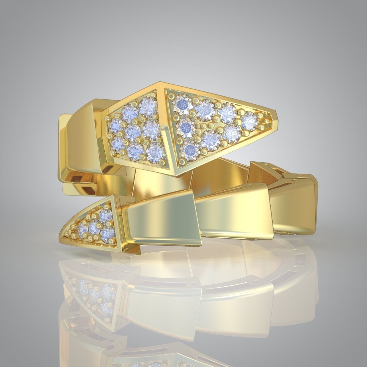 Snake ring 0317 3D printable model14 3D print model_7