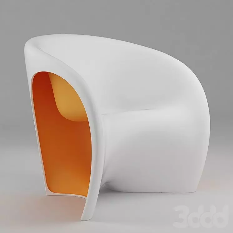 Monoblock chair MT Driade 3D model