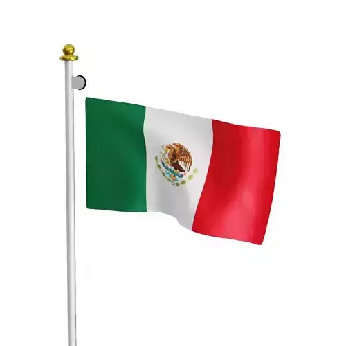 Flag of the Mexico