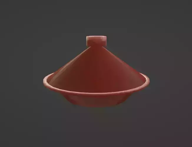 The Moroccan Tajine 3d Model