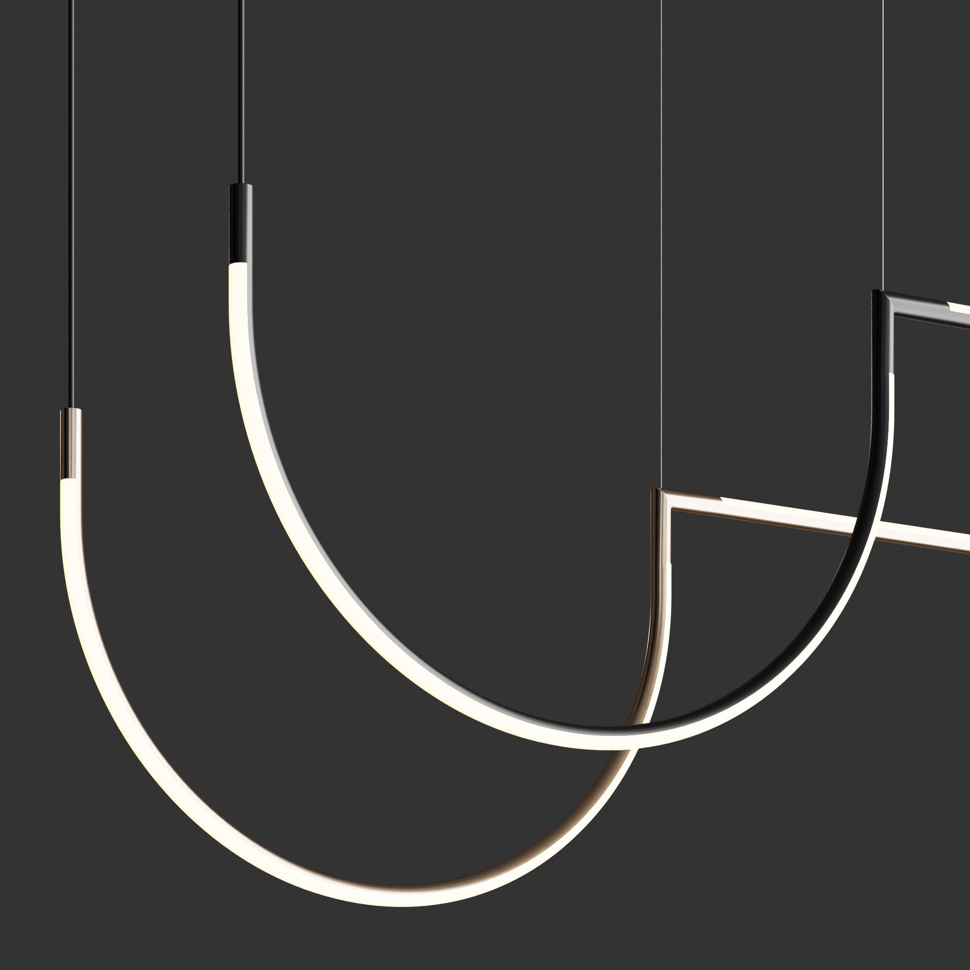 MODULAR  Hanging lamp 3D model_1