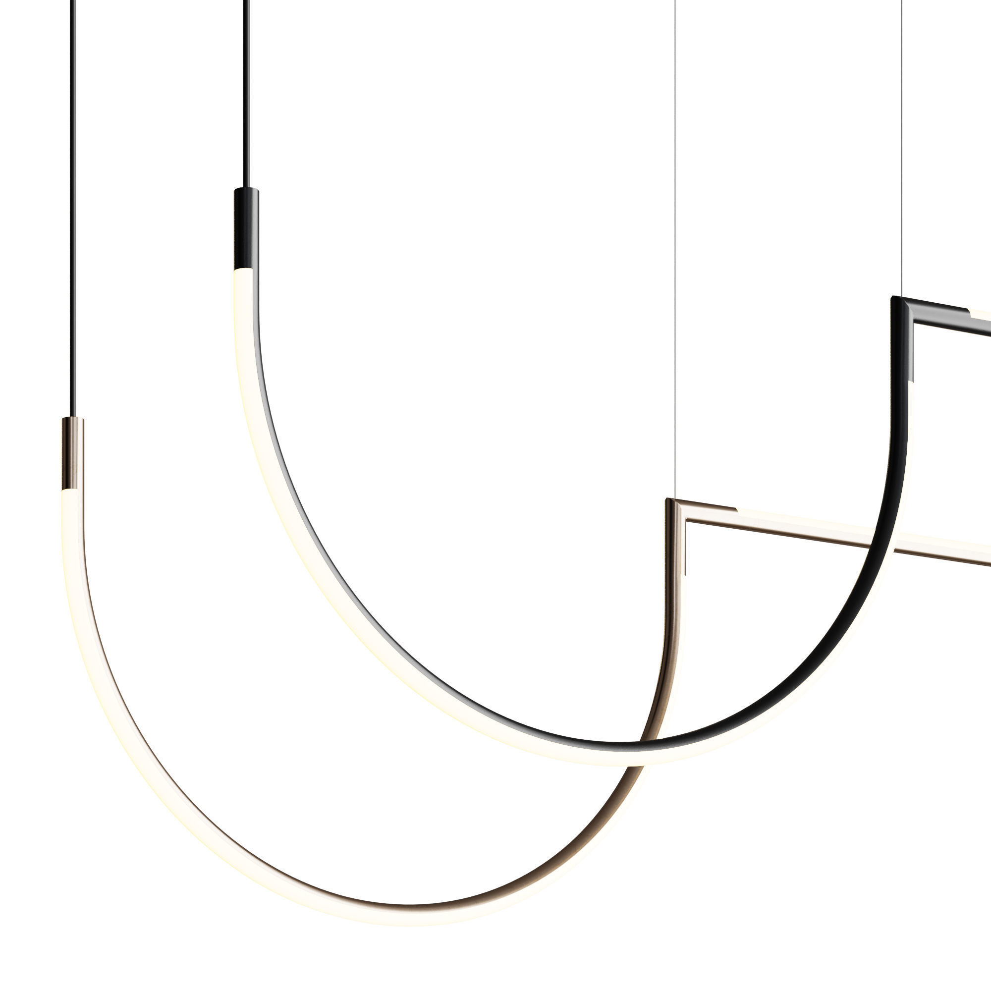 MODULAR  Hanging lamp 3D model_3