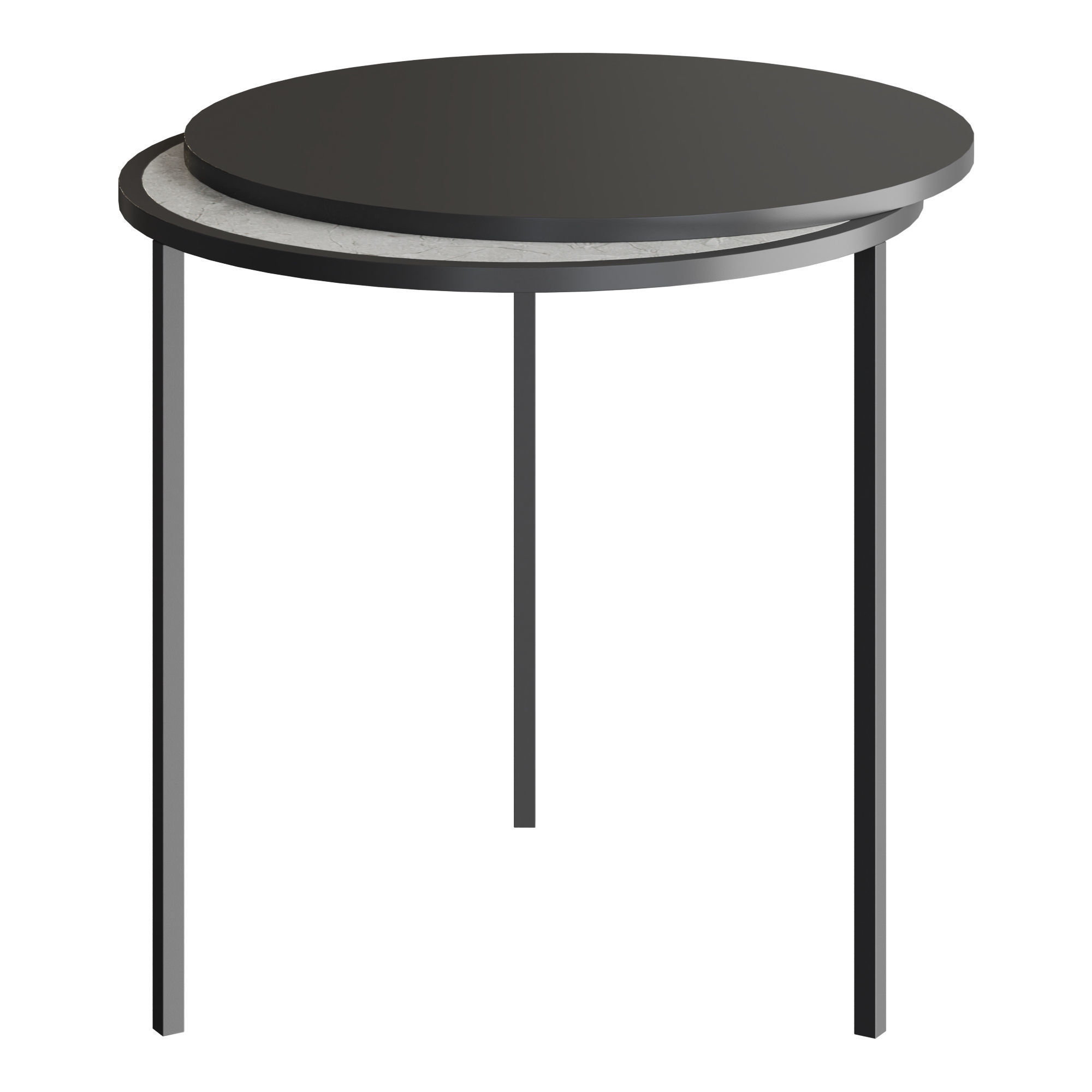 WELL Coffee table 3D model_1