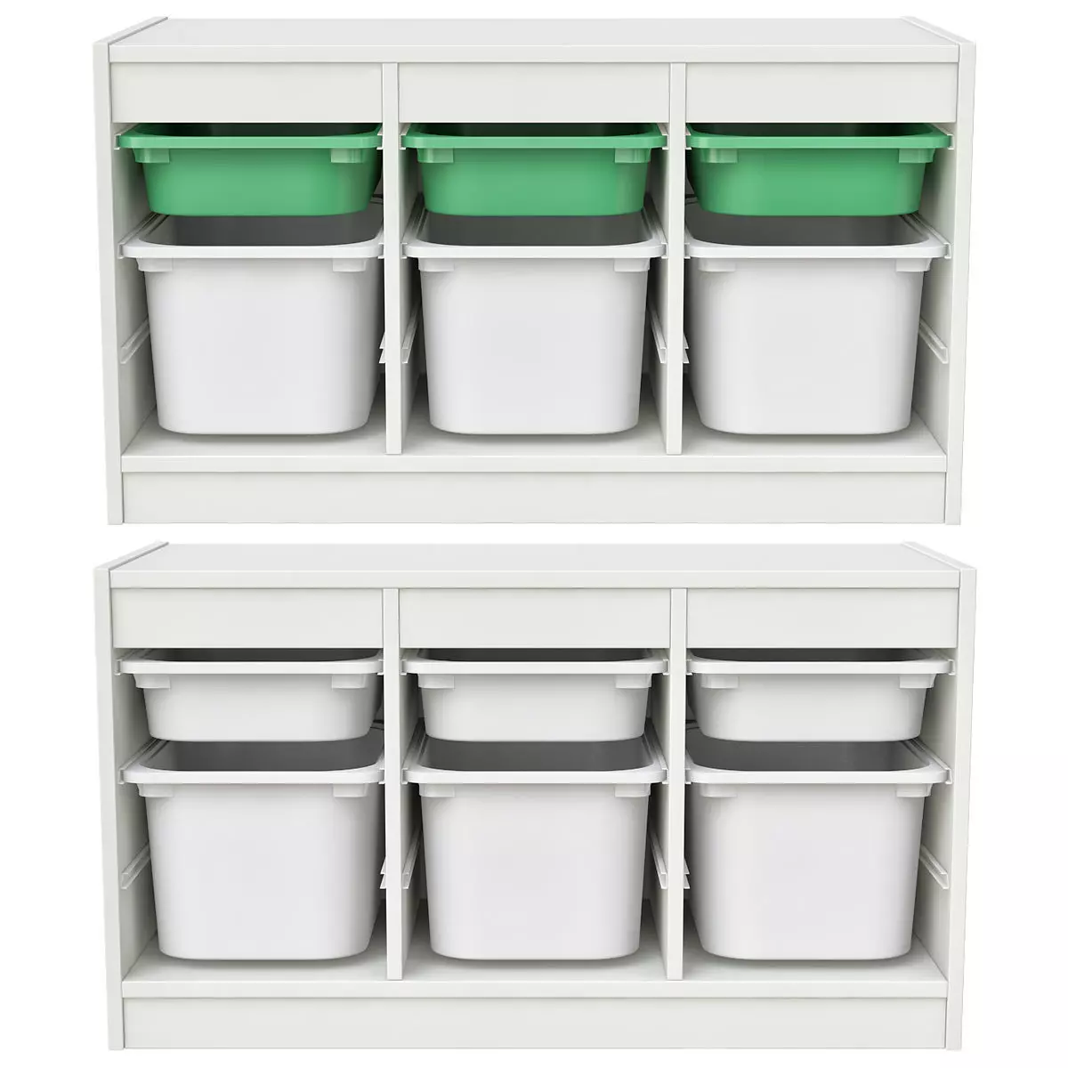 Trofast Storage Boxes 3D model_0